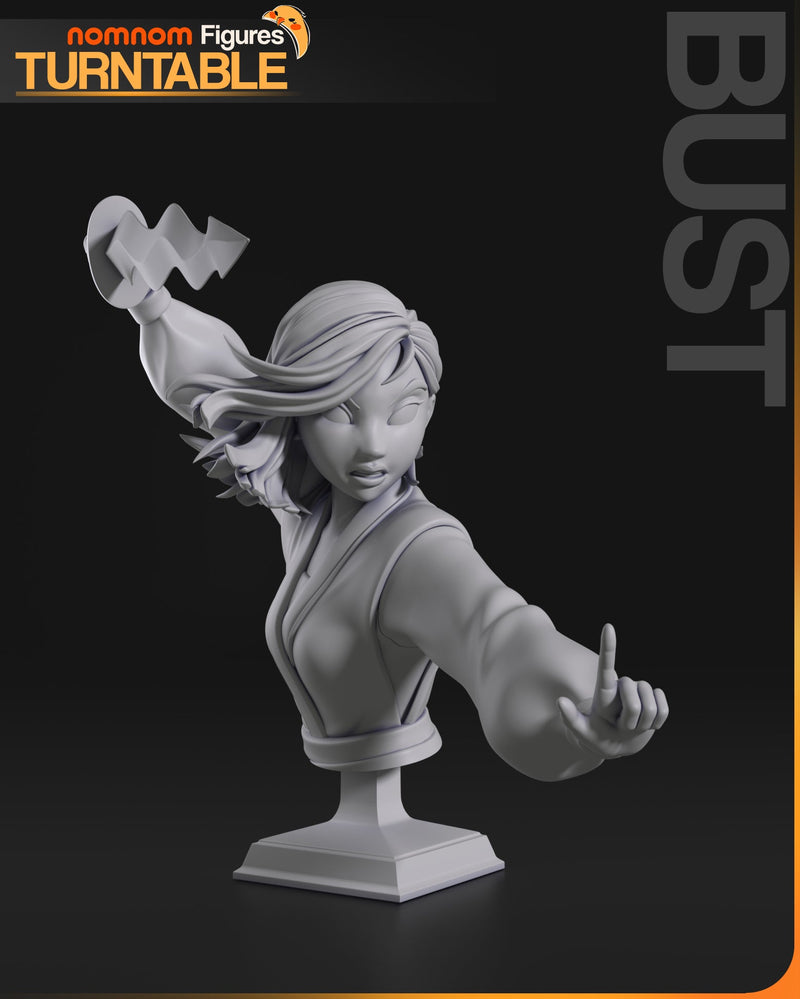 Mulan - 75mm, 1:10 Scale, Bust