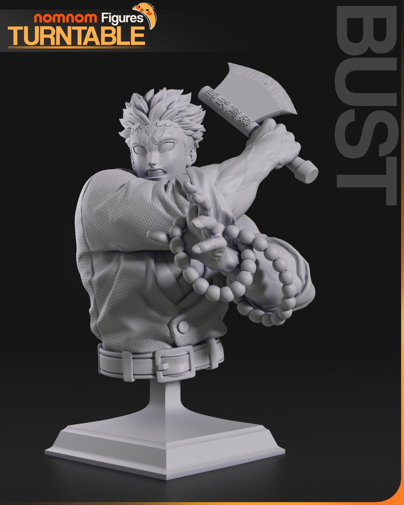 Gyomei - Demon Slayer / Kimetsu no Yaiba - 75mm, 1:10 Scale & Bust