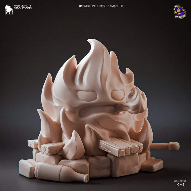 Chibi Calcifer - Howl's Moving Castle Figure