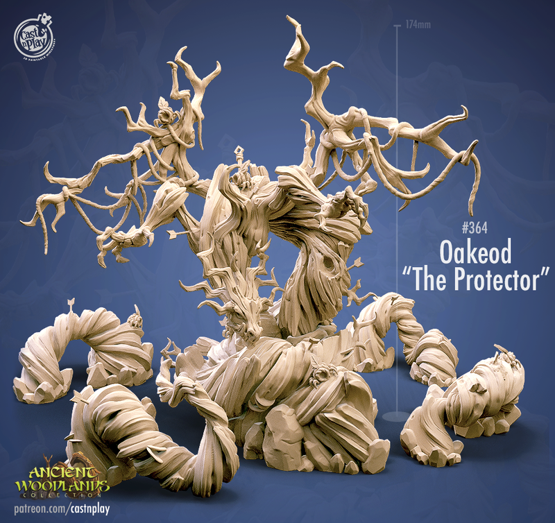 Oakeod “The Protector” – Ancient Woodland Guardian Miniature