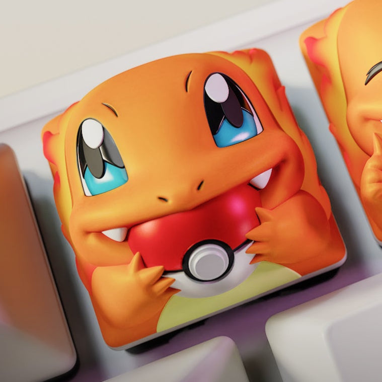 Charmander - Pocket Monsters - Keyboard Keycaps