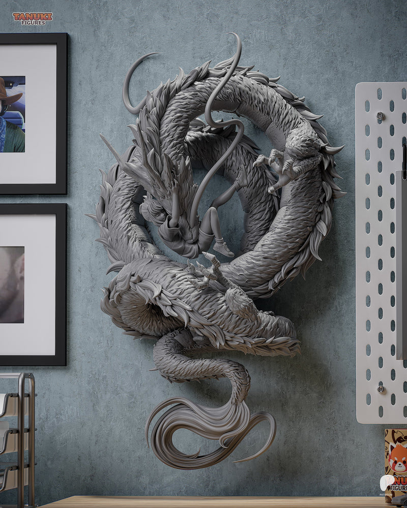 Chihiro & Haku - Spirited Away - 1:6 Scale, Wall Art & Bust