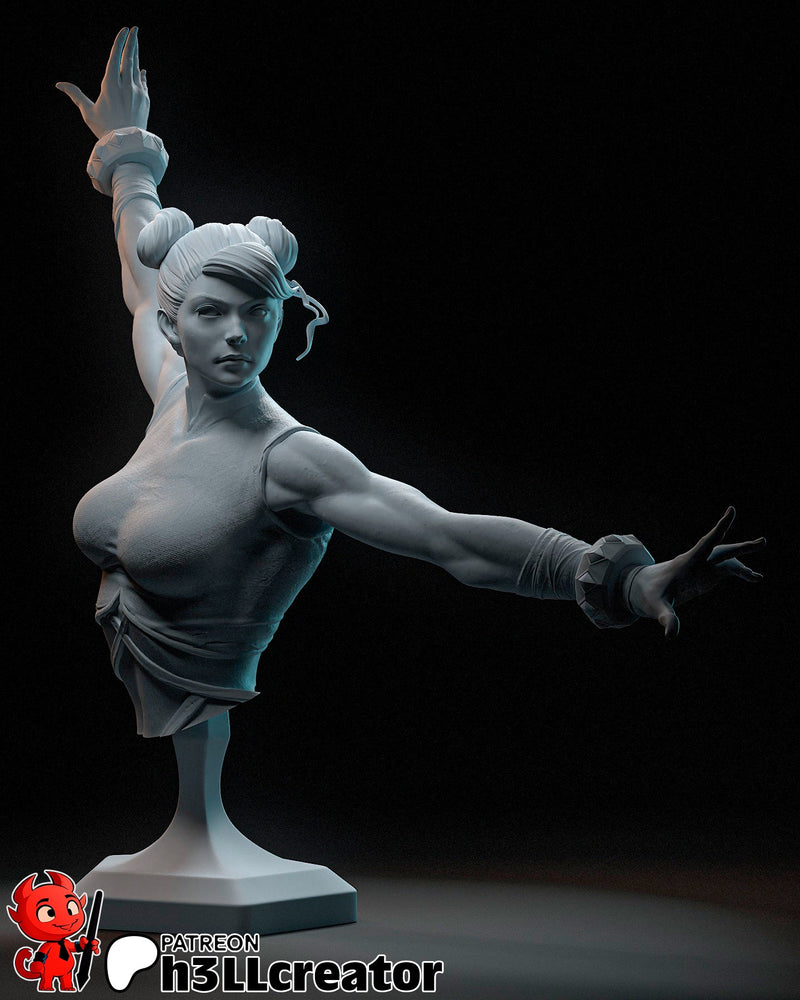 Chun-Li - Street Fighter - 1:8 Scale, Bust