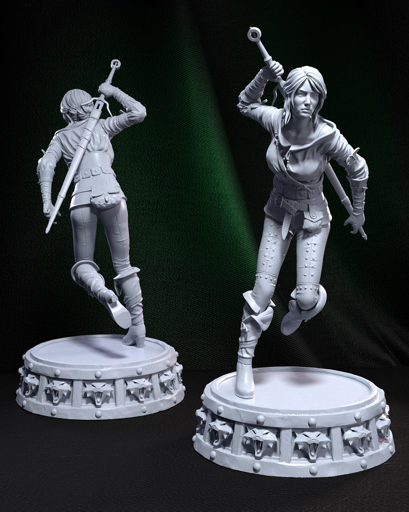 Ciri - The Witcher - 1:8 Scale