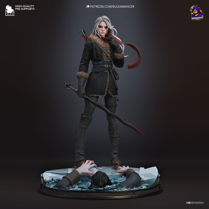 Ciri - The Witcher - 1:8 Scale Figure