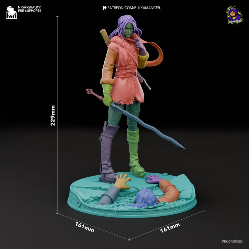 Ciri - The Witcher - 1:8 Scale Figure