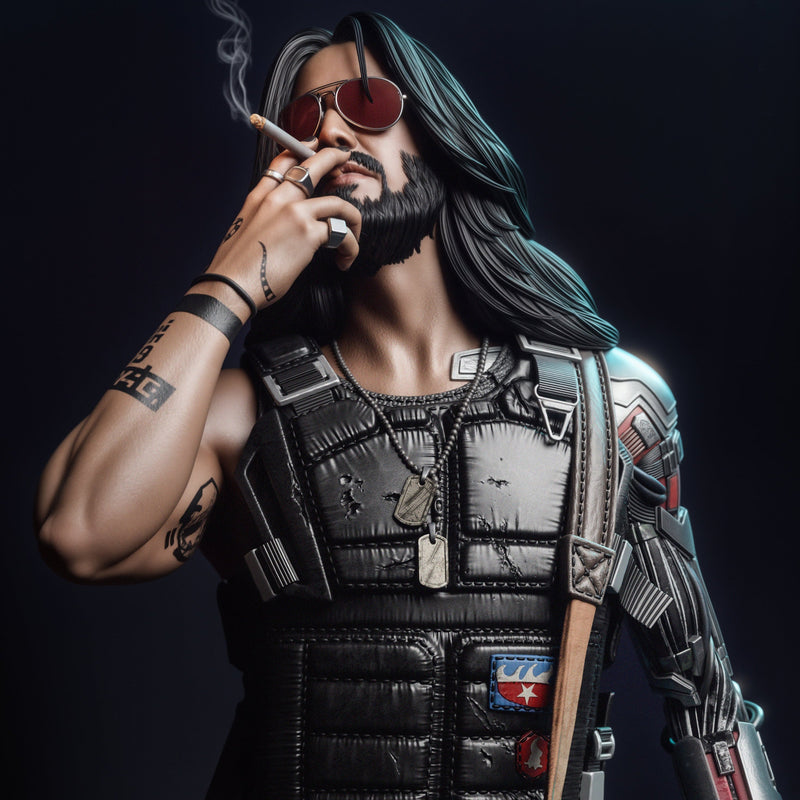 Johnny Silverhand - Cyberpunk 2077 - 1:6 & 1:9 Scale Figures
