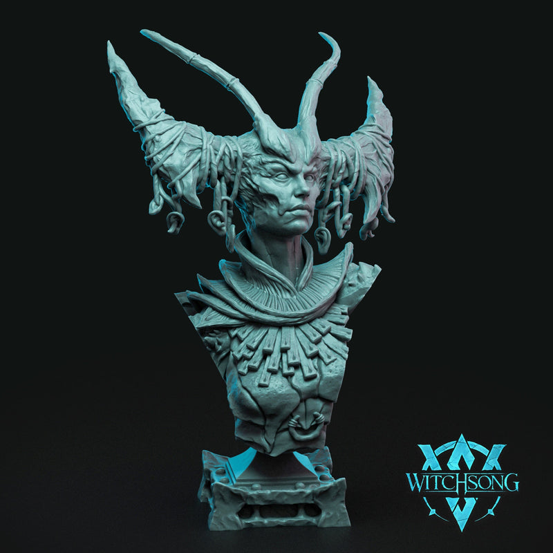Cryptid Queen – Eldritch Demon Matriarch – Miniature & Bust