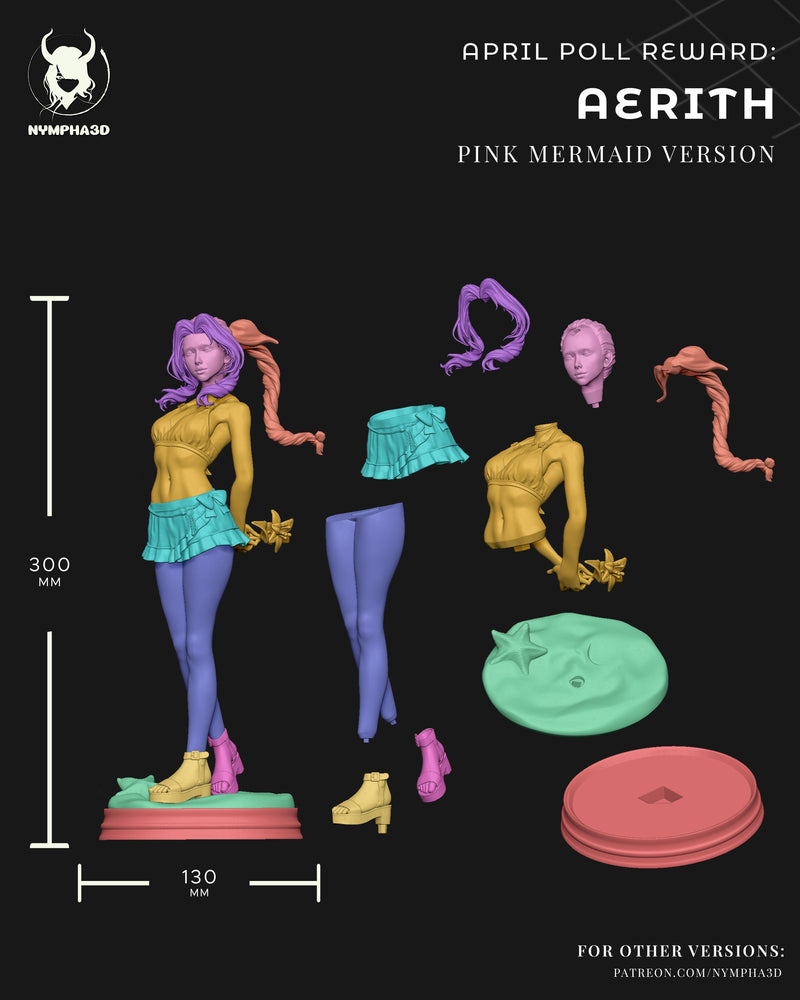 Final Fantasy VII Beach Edition Diorama - Final Fantasy VII - 1:6 Scale