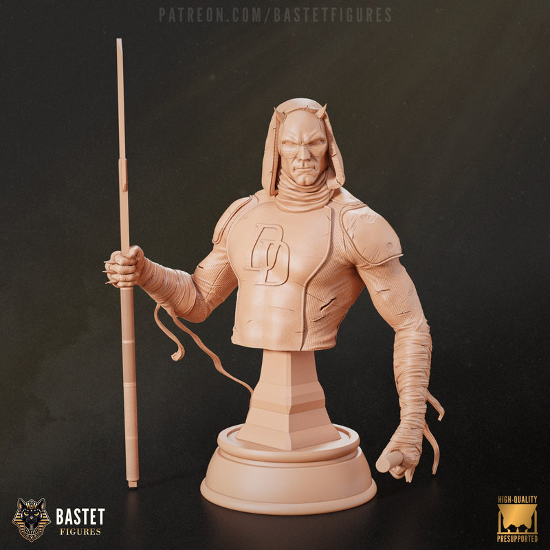 Daredevil / King Daredevil Suit  - Marvel Comics - 1:8 Scale Figure & Bust