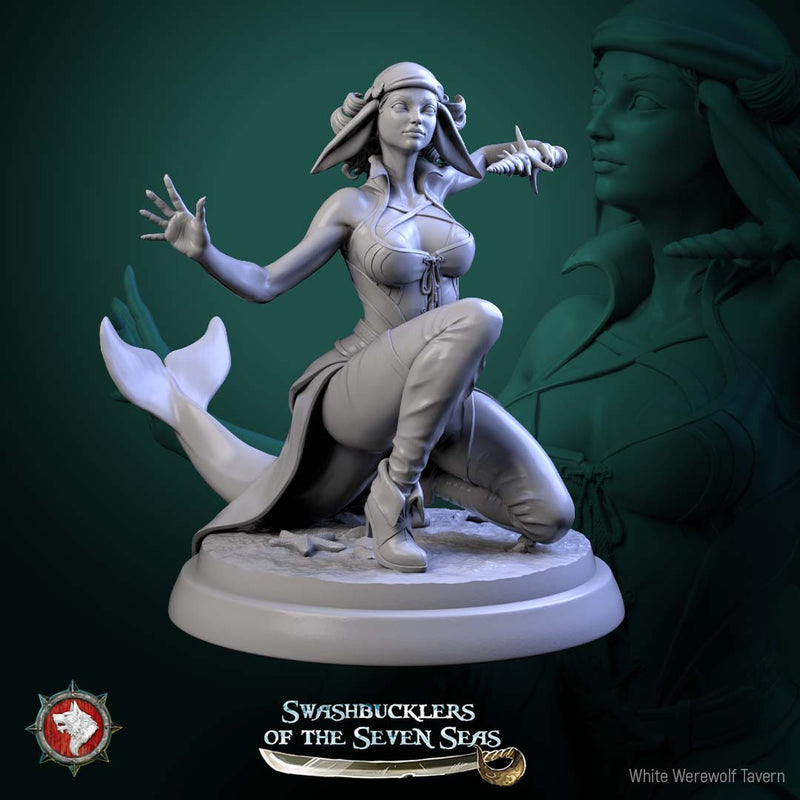 Delphinid Raiders – Sea-Born Pirate Skirmishers – Miniatures