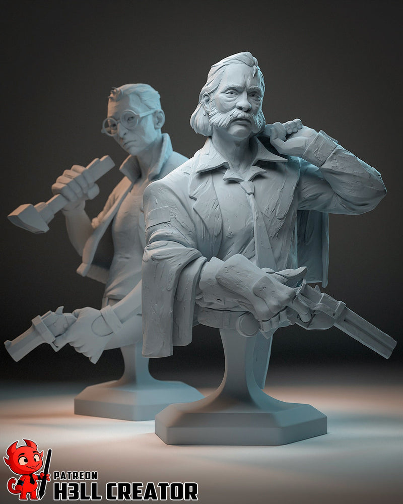 Harry and Kim - Disco Elysium - 1:8 Scale, Bust