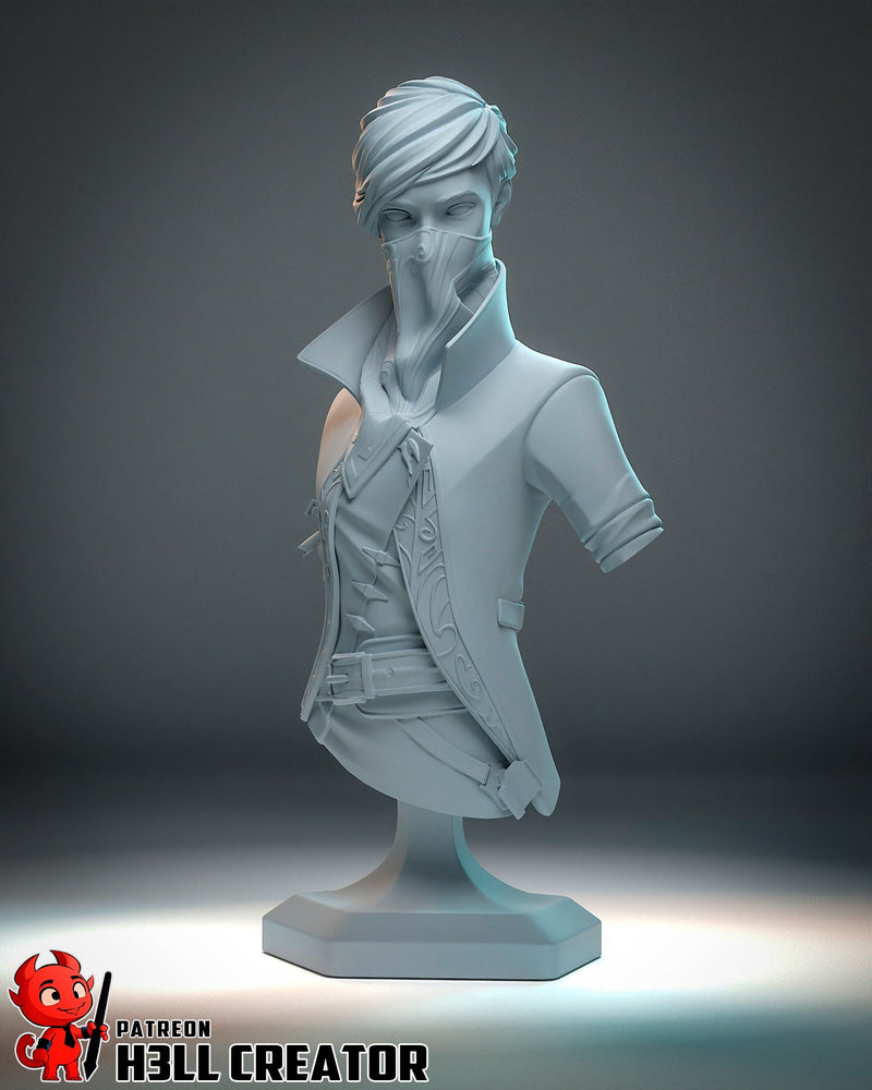 Emily - Dishonored- 1:8 Scale, Bust