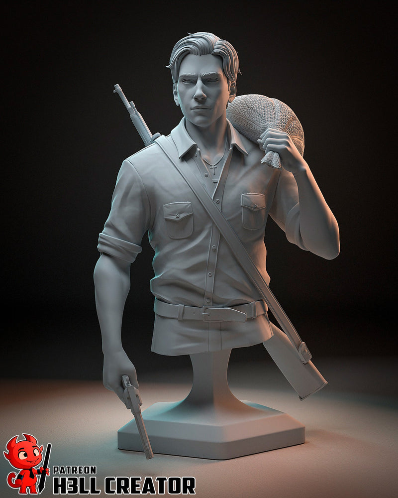 Enzo Fawara - Mafia: Old Country - 1:8 Scale & Bust