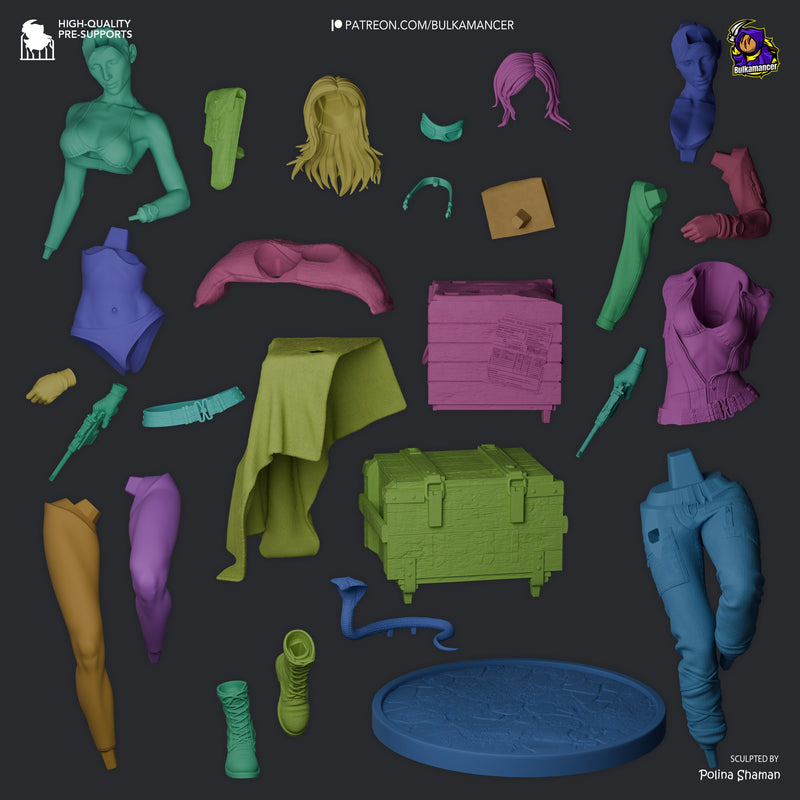 Eva - Metal Gear Solid - 1:8 Scale Figure