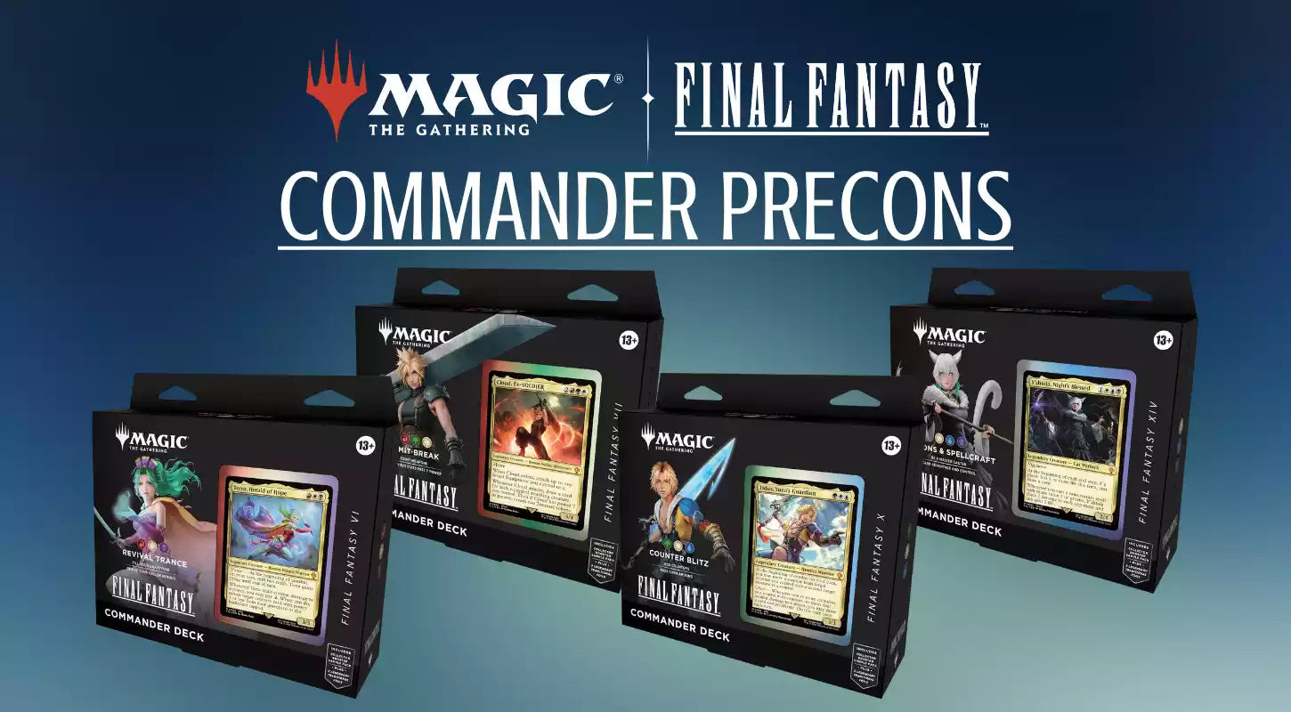 Magic: The Gathering Final Fantasy Commander Deck Case