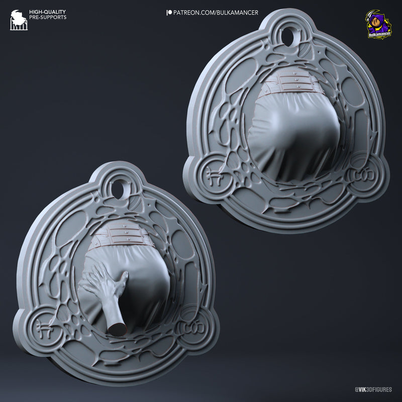 Gale's Ass Keychain - Baldur's Gate