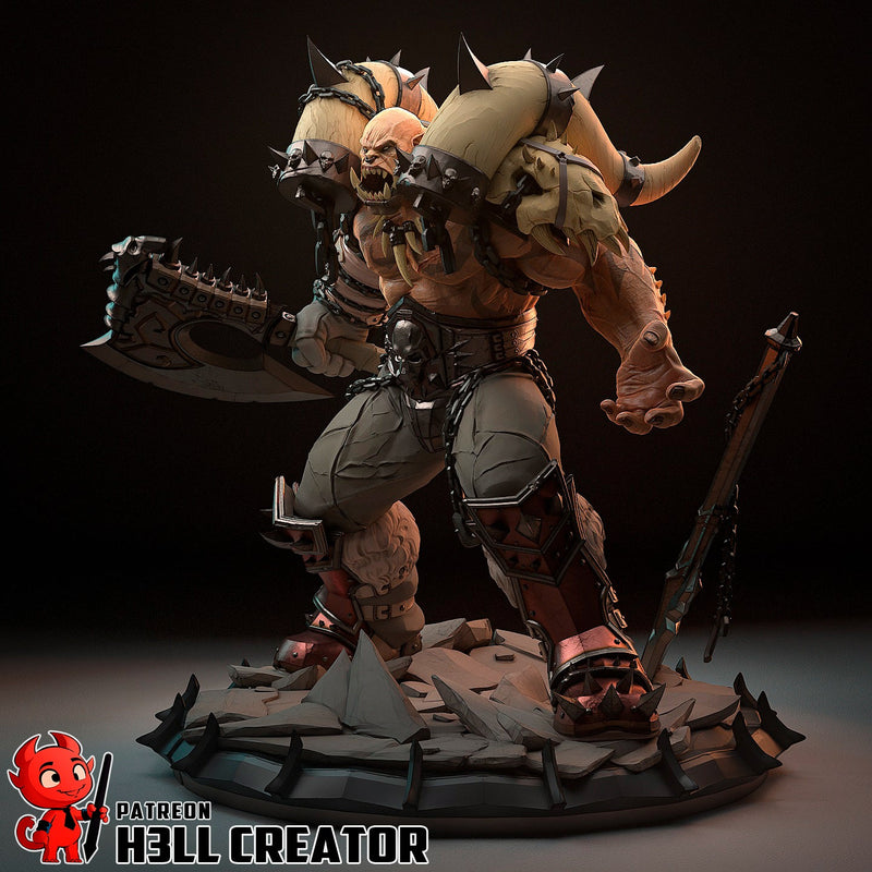Garrosh Hellscream - Warcraft - 1:8 Scale & Bust