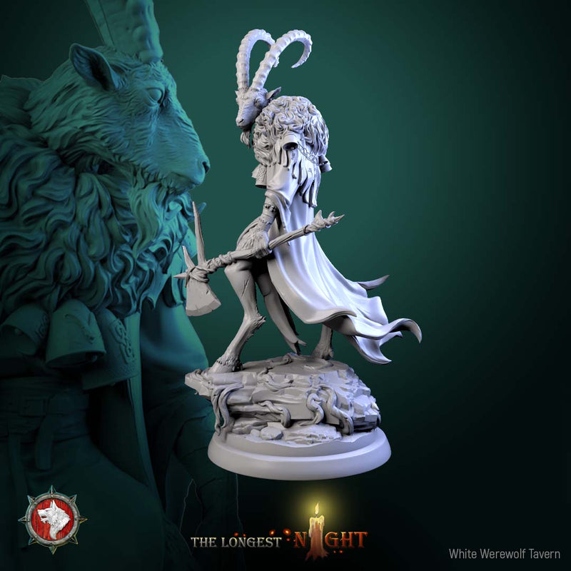 Goatmen – Beastfolk Warrior Miniatures & Bust – The Longest Night