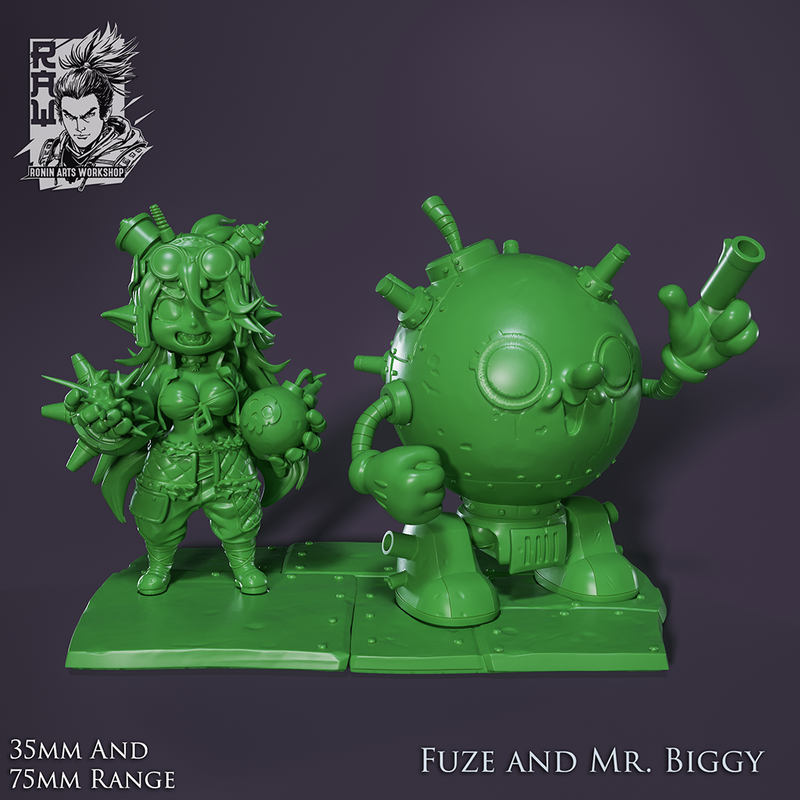 Fuze and Mr. Biggy, Goblin Artificer
