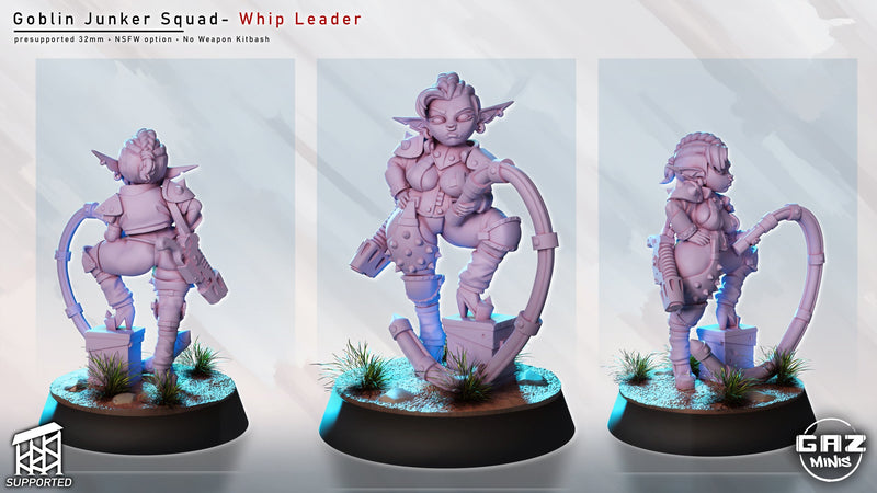 Goblin Junkers – Female Goblin Mercenaries – Sci-Fi Miniatures (SFW/NSFW 18+ Only)