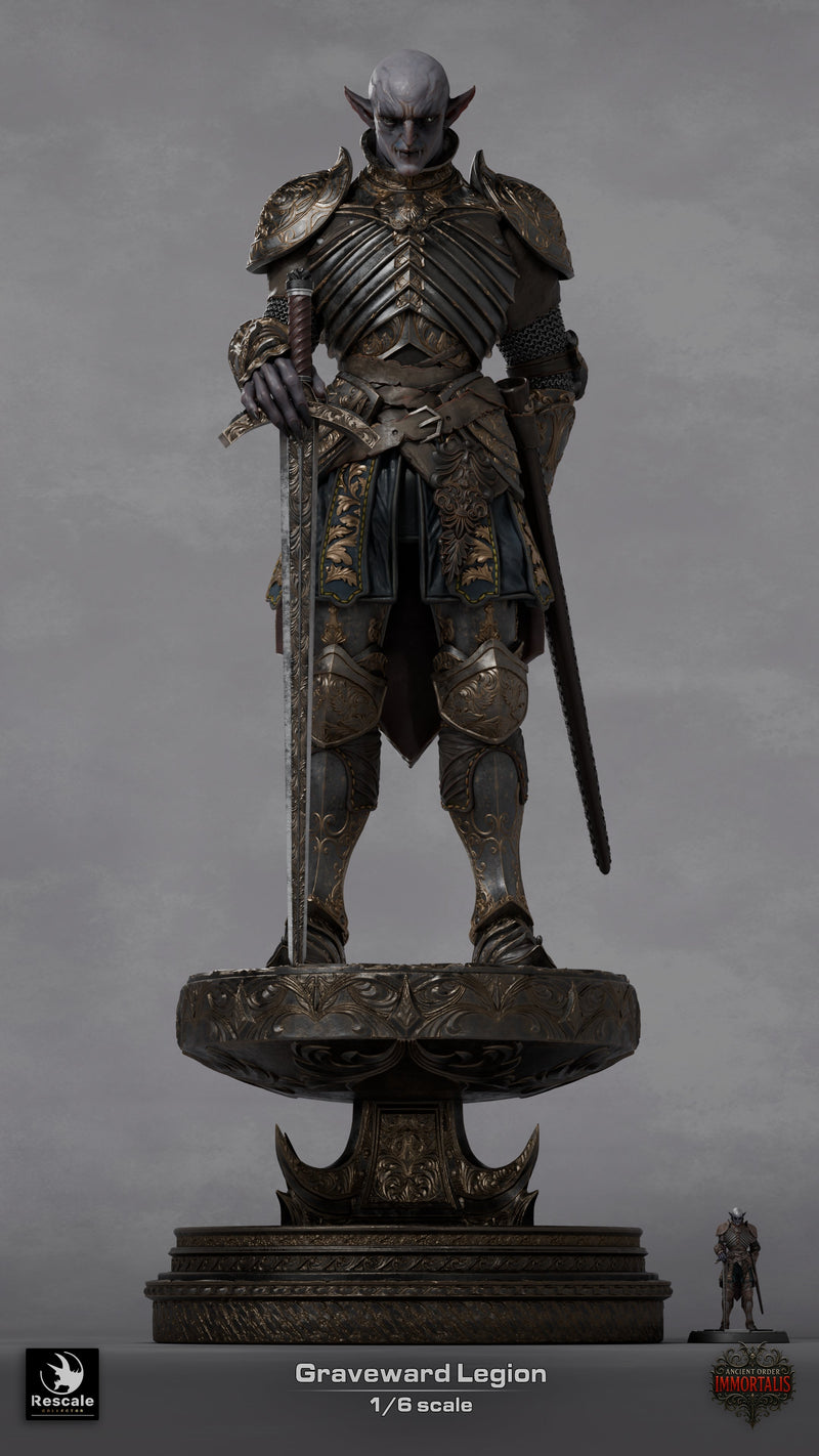Graveward Legion Soldier – Undead Knight – 1:6 Scale Collectible Statue