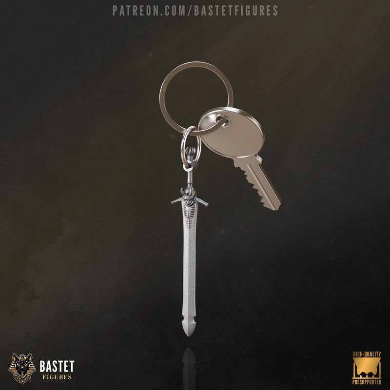 Dante's Sword - Devil May Cry - Keychain