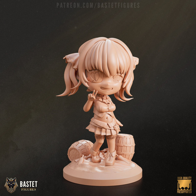 Chibi Houshou Marine - Virtual Social Media Star