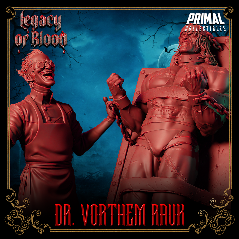 Doctor Vorthem Rauk – Mad Scientist Miniature