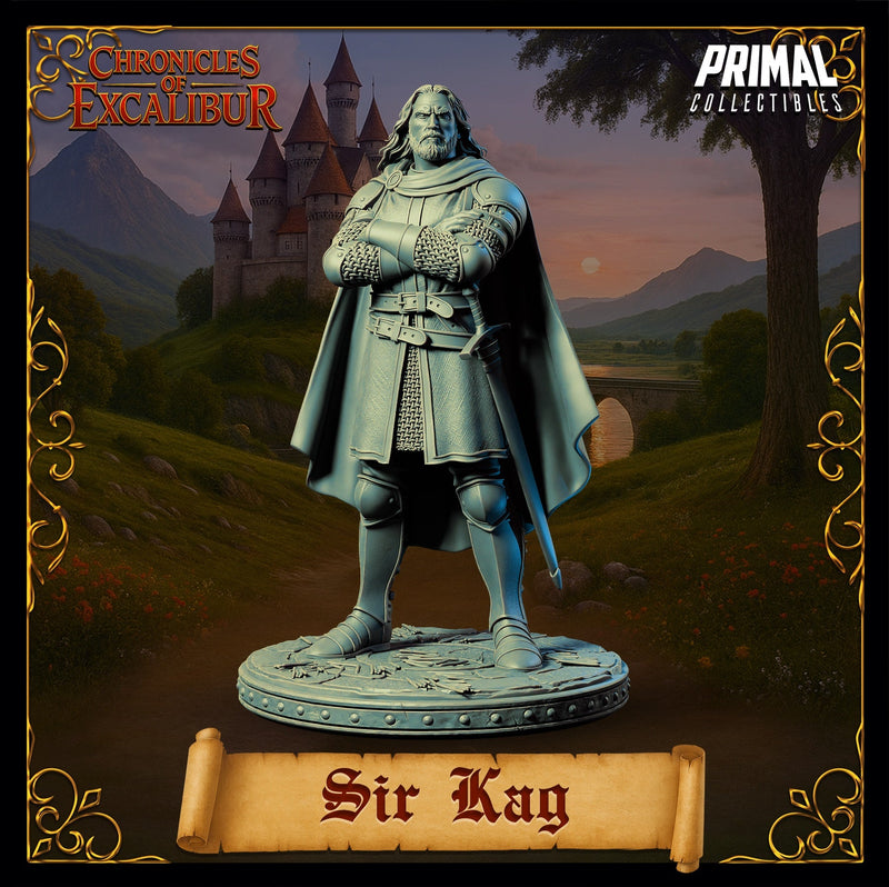 Sir Kay – Human Knight – Chronicles of Excalibur Miniature