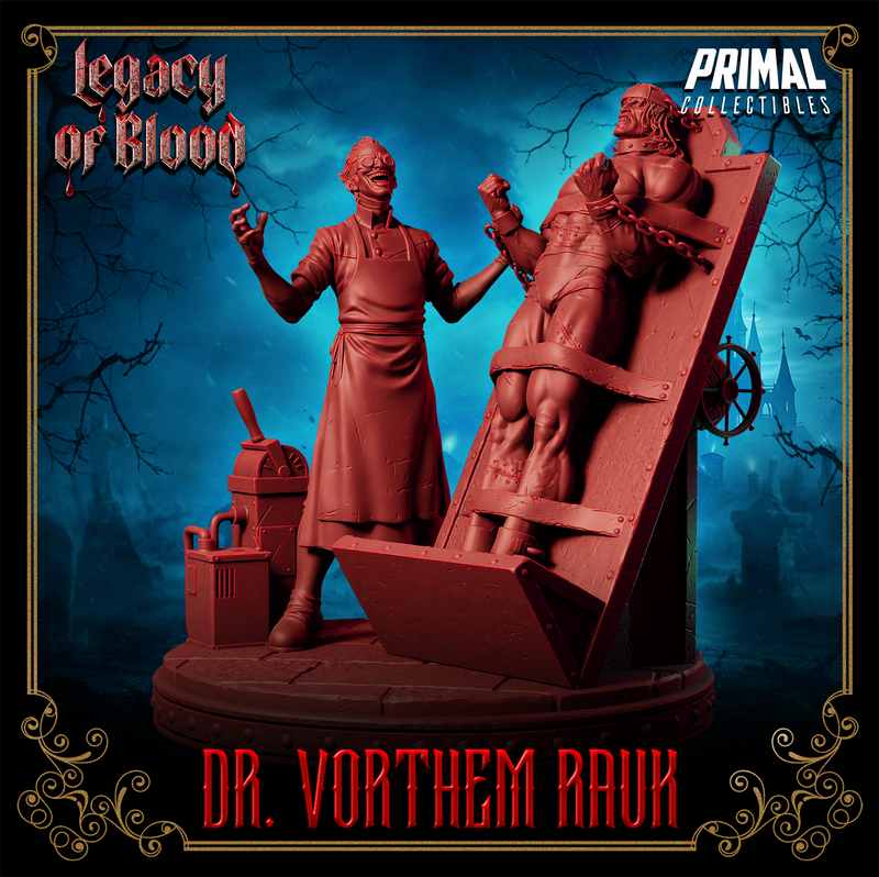 Doctor Vorthem Rauk – Mad Scientist Miniature