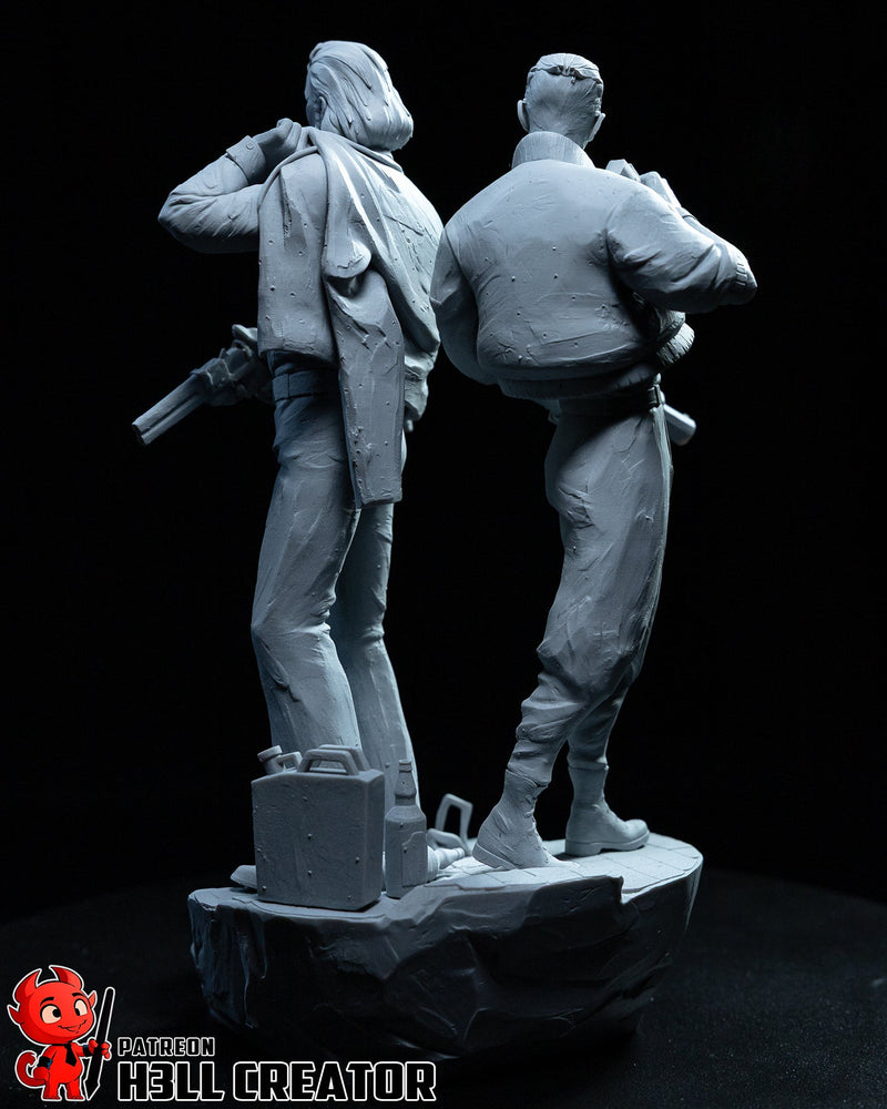 Harry and Kim - Disco Elysium - 1:8 Scale, Bust