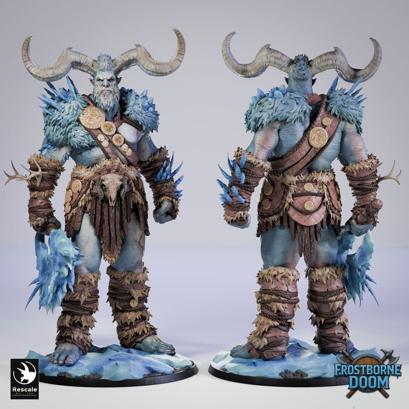 Ice Giant Thulgar – Frostborne Doom Miniature