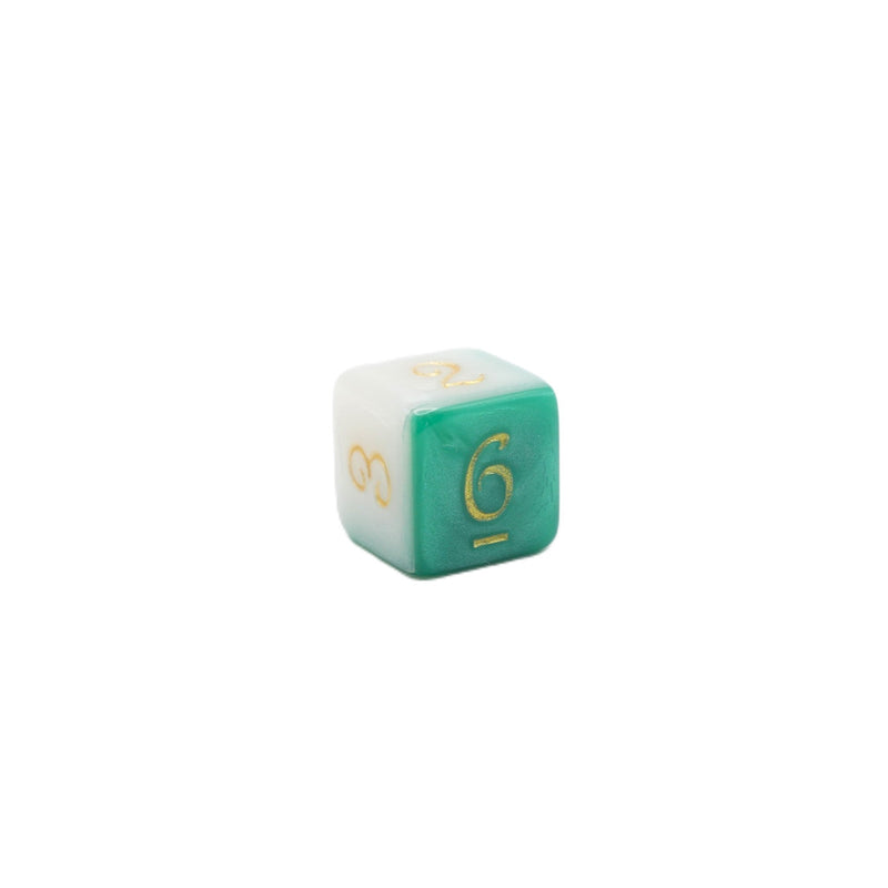 Two-Faced Iguana - 7 Piece DnD Dice Set | Acrylic RPG Gaming Dice