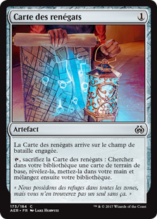 Carte des renégats (Renegade Map) [Aether Revolt]