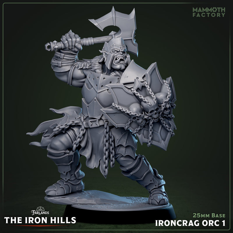 Ironcrag Orc – Heavy Orc Warriors & Brutes – The Iron Hills Miniatures