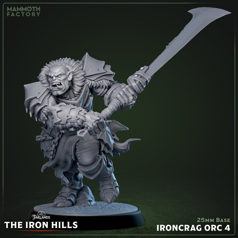 Ironcrag Orc – Heavy Orc Warriors & Brutes – The Iron Hills Miniatures