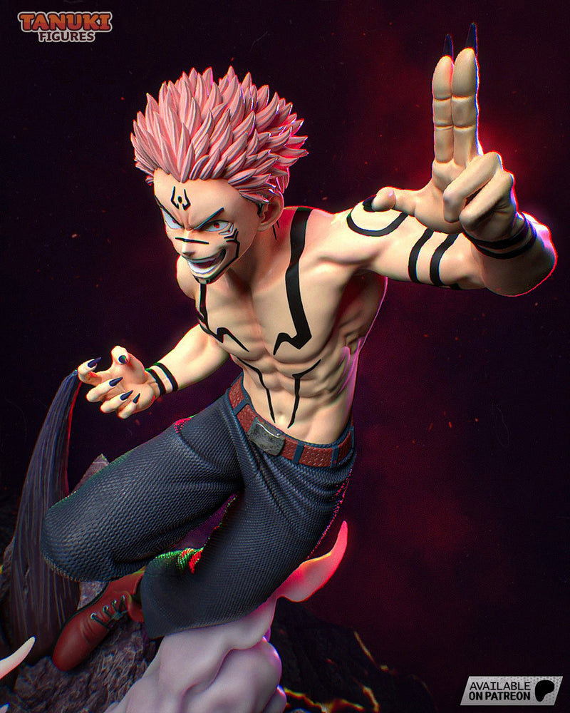 Itadori & Sukuna - Jujutsu Kaisen - 1:6 Scale, Bust