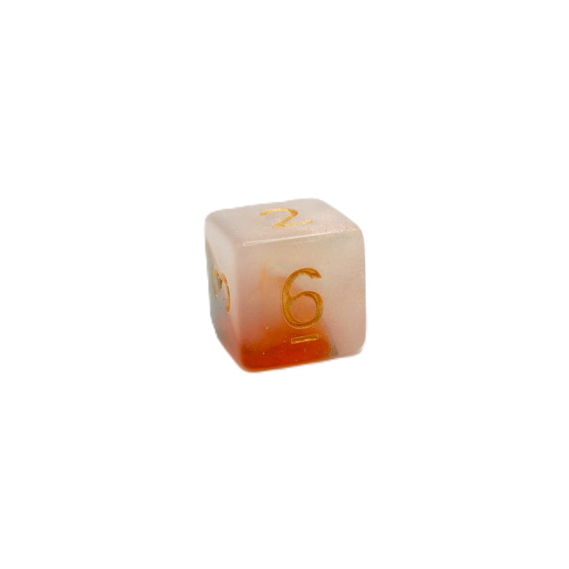 Jovian Cloud - 7 Piece DnD Dice Set | Acrylic RPG Gaming Dice