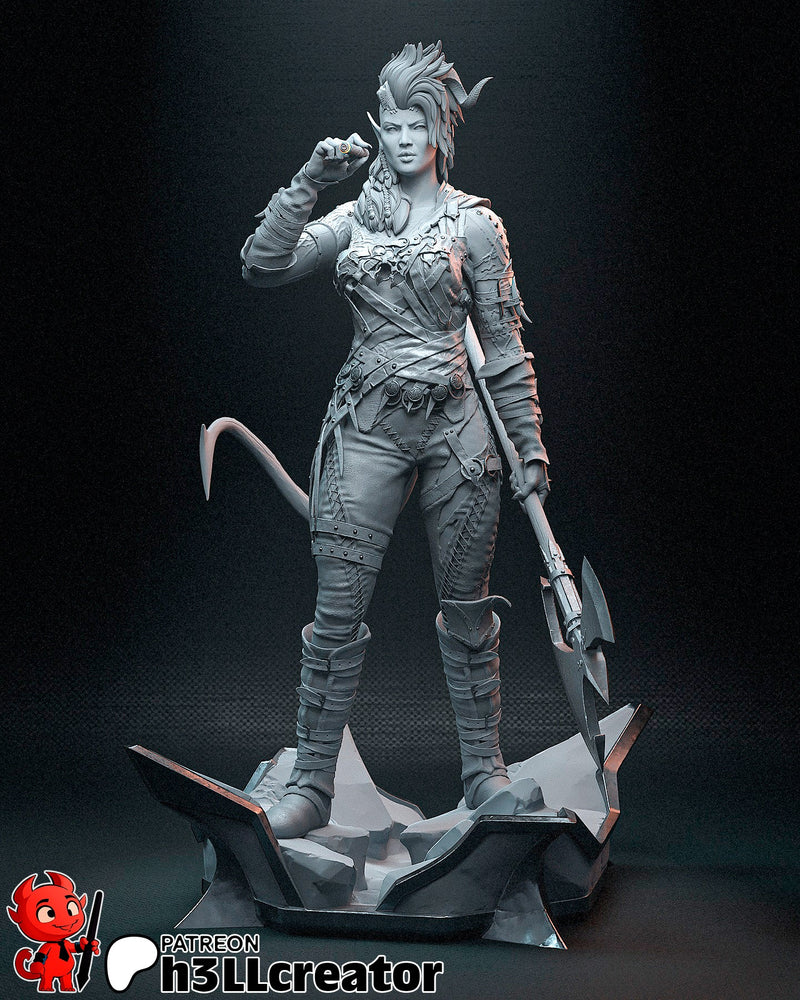 Karlach - Baldur's Gate - 1:8 scale & Bust