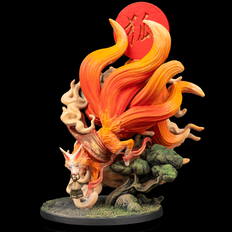 Kitsune, Trickster of a Thousand Forms – Fox Spirit Miniature