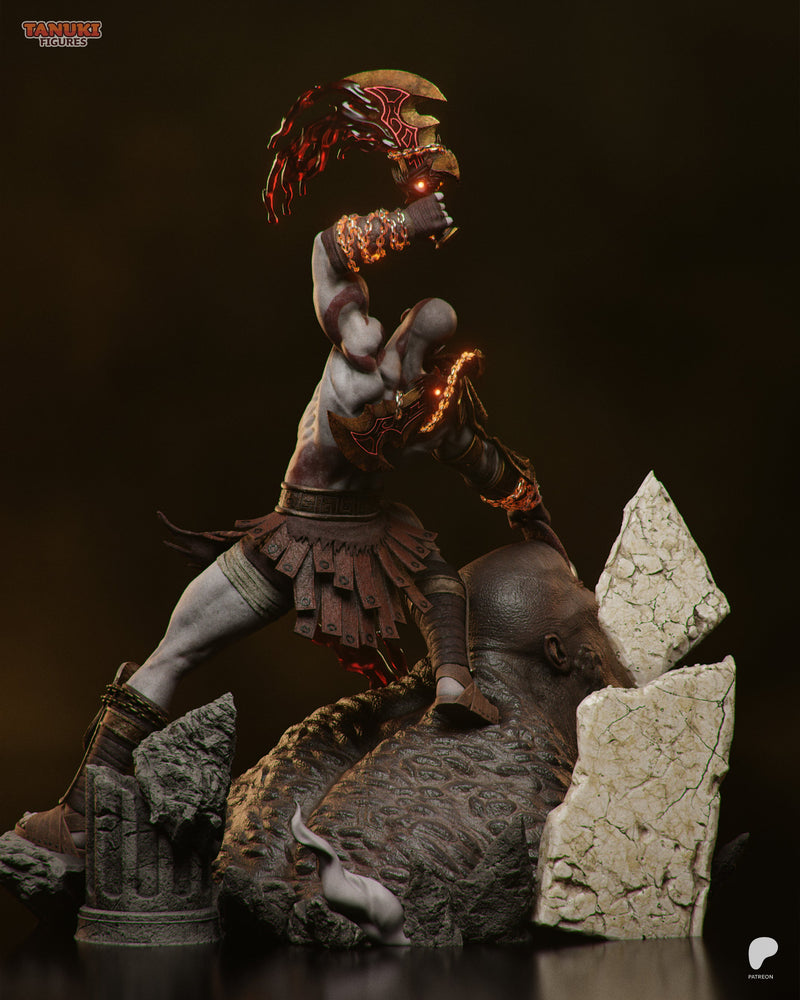 Kratos - GoW - 1:6 Scale, Bust