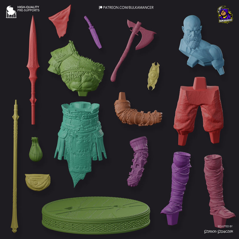 Kratos - GoW - 1:8 Scale Figure