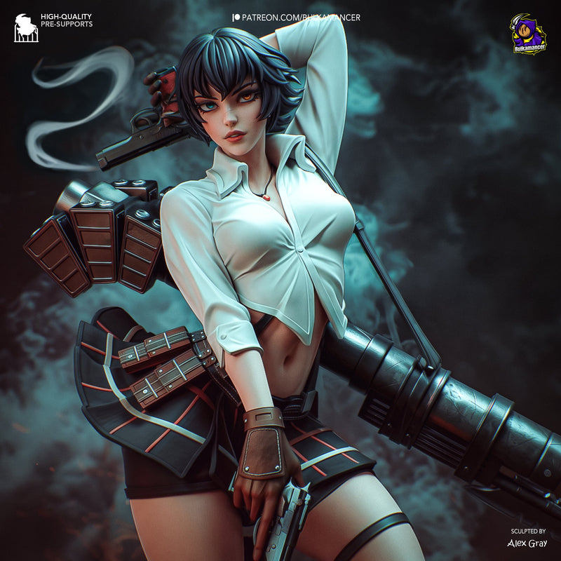 Lady - Devil May Cry - 1:8 Scale Figure