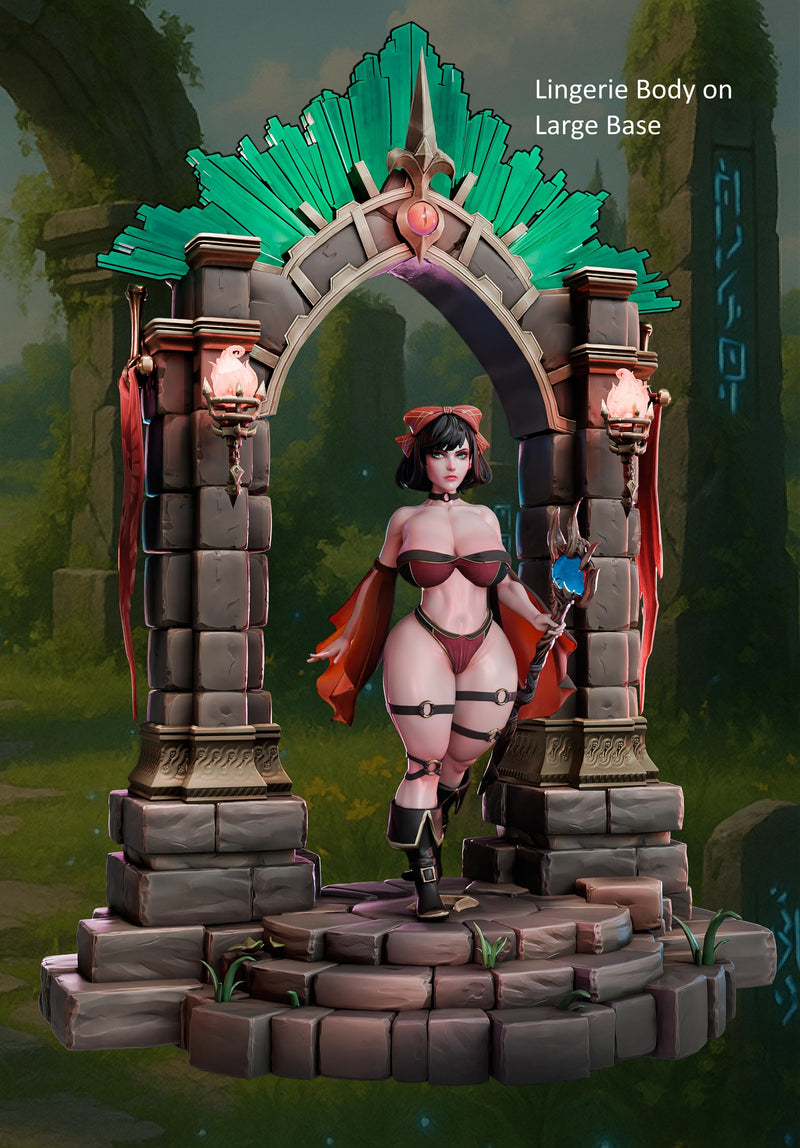 Wanda Moonfire (SFW/NSFW 18+ Only) - Witch Miniature