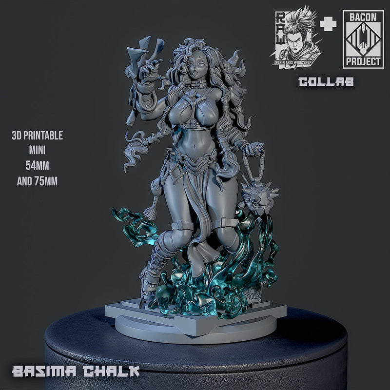 Basima Chalk - 54mm, 75mm Scale