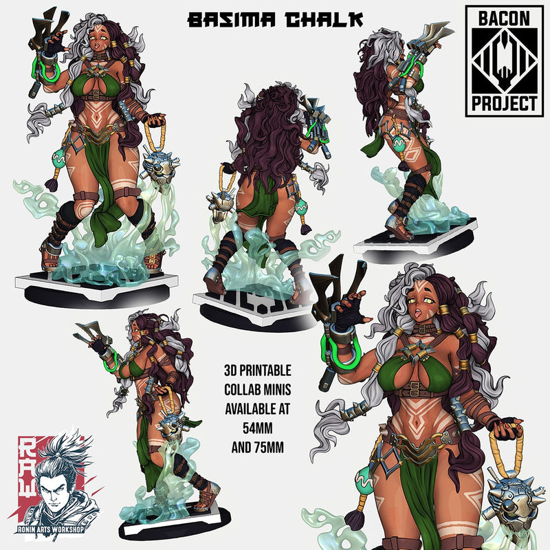 Basima Chalk - 54mm, 75mm Scale