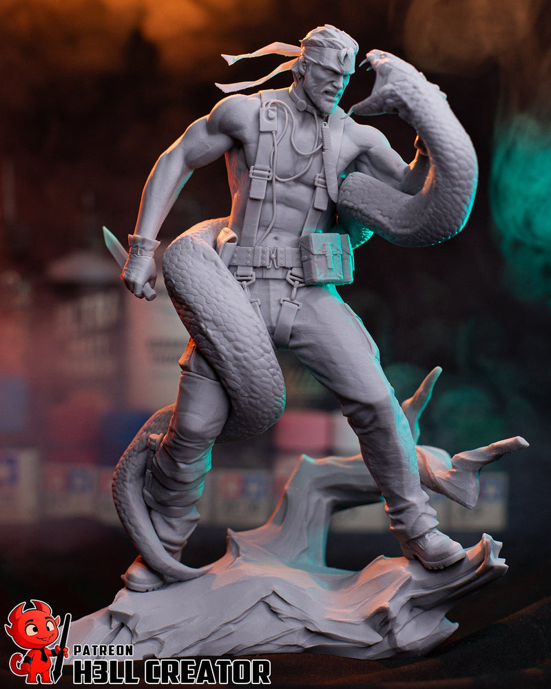 Big Boss - Metal Gear Solid - 1:8 Scale
