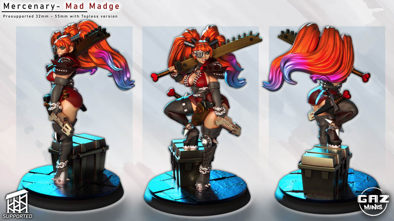 Mad Madge - Mercenary - (SFW/NSFW 18+)
