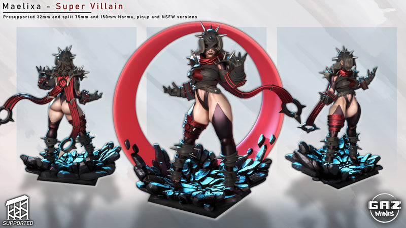 Maelixa - Super Villain (SFW/NSFW 18+)